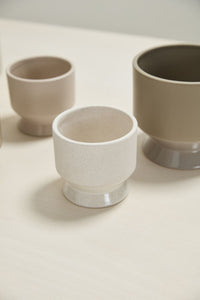 Design Shop Neutral Pasadena Pot 4.5"x 4.25", Set of 4