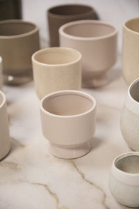 Design Shop Neutral Pasadena Pot 4.5"x 4.25", Set of 4