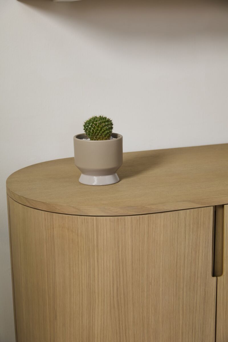 Design Shop Neutral Pasadena Pot 4.5"x 4.25", Set of 4