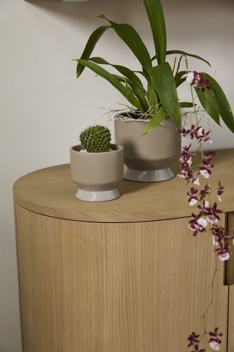 Design Shop Neutral Pasadena Pot 4.5"x 4.25", Set of 4