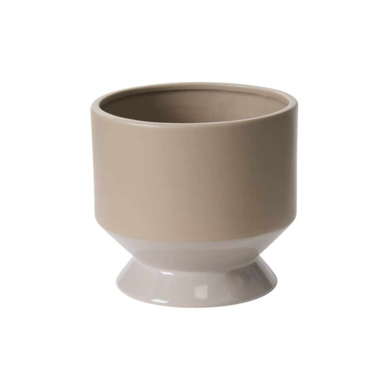 Design Shop Neutral Pasadena Pot 6.25"x 6", Set of 2