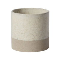 Design Shop White Downy Pot, 4.5" X 4.5", Set of 2.