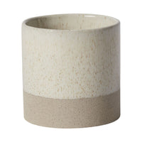Design Shop White Downy Pot, 5.5" X 5", Set of 2.