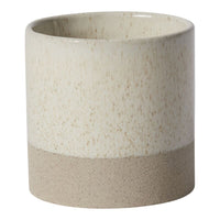 Design Shop White Downy Pot, 6.5" X 5.5"