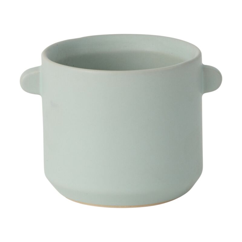 Design Shop Mint Jamye Pot, 4" X 2.75", Set of 4.