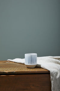 Design Shop Blue Cyra Pot, 3" X 3.25", Set of 4.