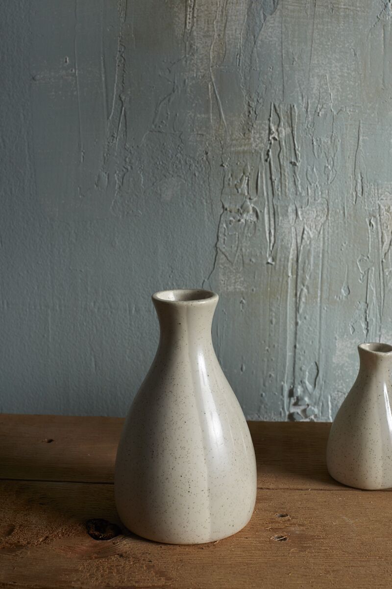 Design Shop Tan Allium Budvase, 3.75" X 6", Set of 2.