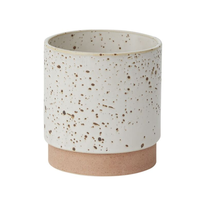 Design Shop White Briar Pot, 5" X 5.25"