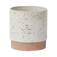 Design Shop White Briar Pot, 6.5" X 6.75".
