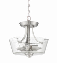 Craftmade - 41952-BNK-CS - Two Light Semi Flush Mount Convertible - Grace - Brushed Polished Nickel