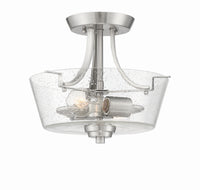 Craftmade - 41952-BNK-CS - Two Light Semi Flush Mount Convertible - Grace - Brushed Polished Nickel