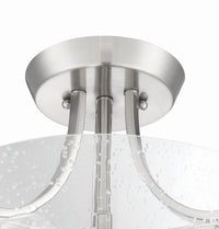 Craftmade - 41952-BNK-CS - Two Light Semi Flush Mount Convertible - Grace - Brushed Polished Nickel