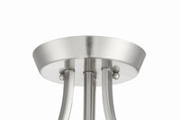 Craftmade - 41952-BNK-CS - Two Light Semi Flush Mount Convertible - Grace - Brushed Polished Nickel