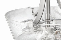 Craftmade - 41952-BNK-CS - Two Light Semi Flush Mount Convertible - Grace - Brushed Polished Nickel