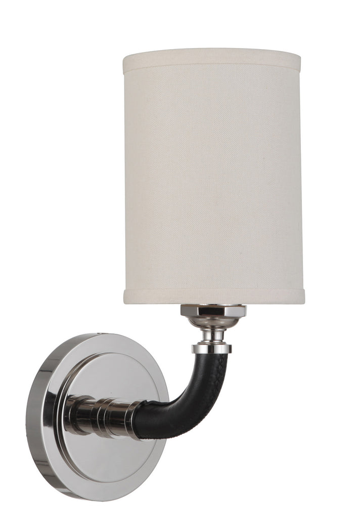 Craftmade One Light Wall Sconce from the Huxley collection in Polished Nickel finish
