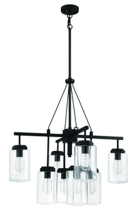 Craftmade - 52128-ESP - Eight Light Outdoor Chandelier - Crosspoint - Espresso