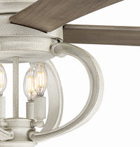 Craftmade - AUG60CW4 - 60" Ceiling Fan - Augusta - Cottage White