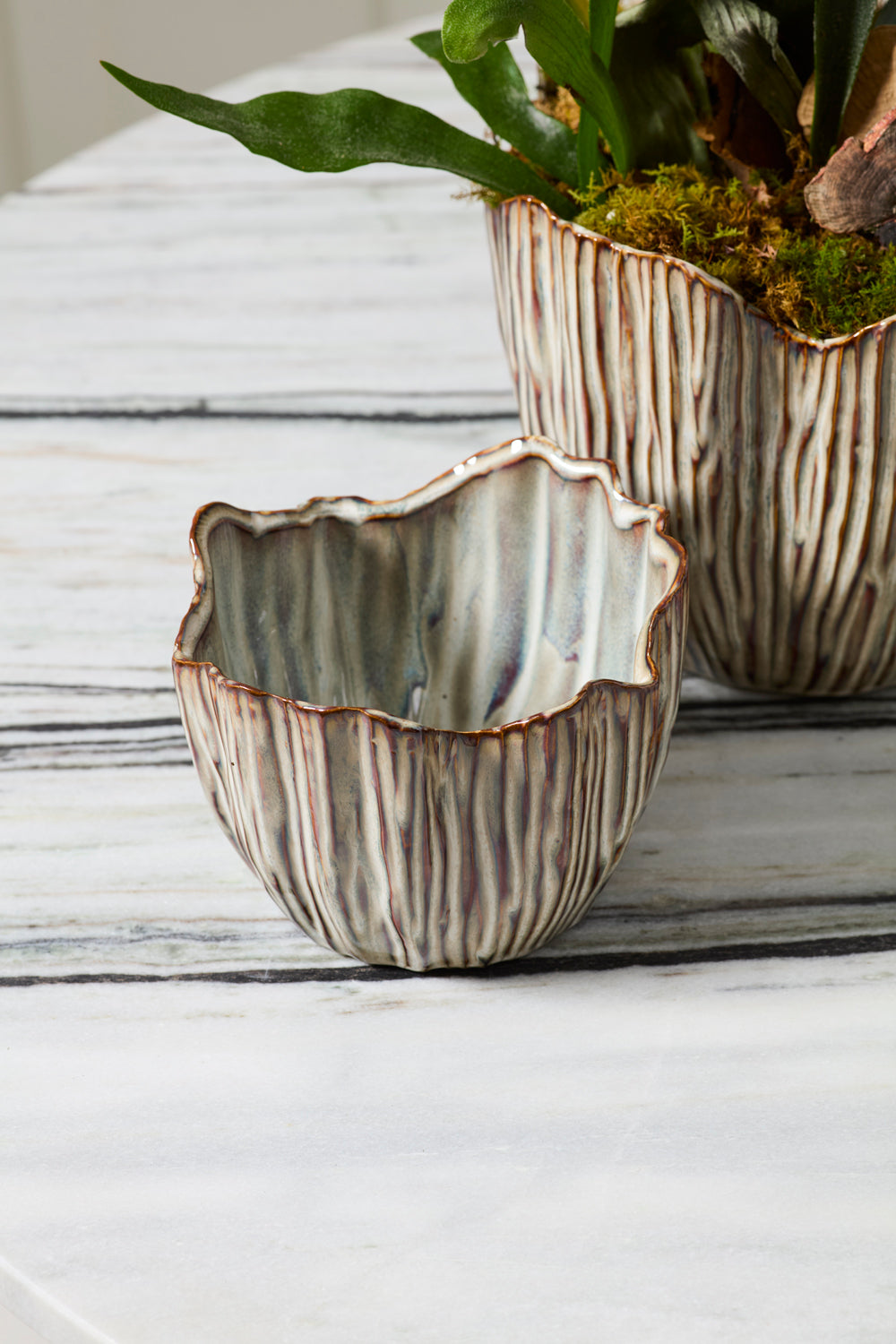 Design Shop Capira Pot 7.25"x 5.25", Set of 2