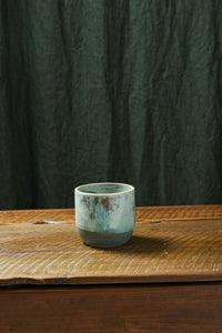 Design Shop Green Caribe Pot, 4.5" X 4", Set of 2.