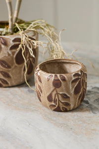 Design Shop Autumn Pear Pot 5.5"x 4", Set of 2