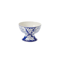 Design Shop Blue Elodie Collection Compote, 8" X 5.75".