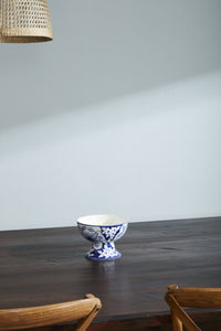 Design Shop Blue Elodie Collection Compote, 8" X 5.75".