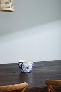 Design Shop Blue Elodie Collection Vase, 8.25" X 6"