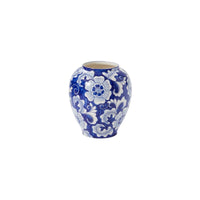 Design Shop Blue Elodie Collection Vase, 6.75" X 8"
