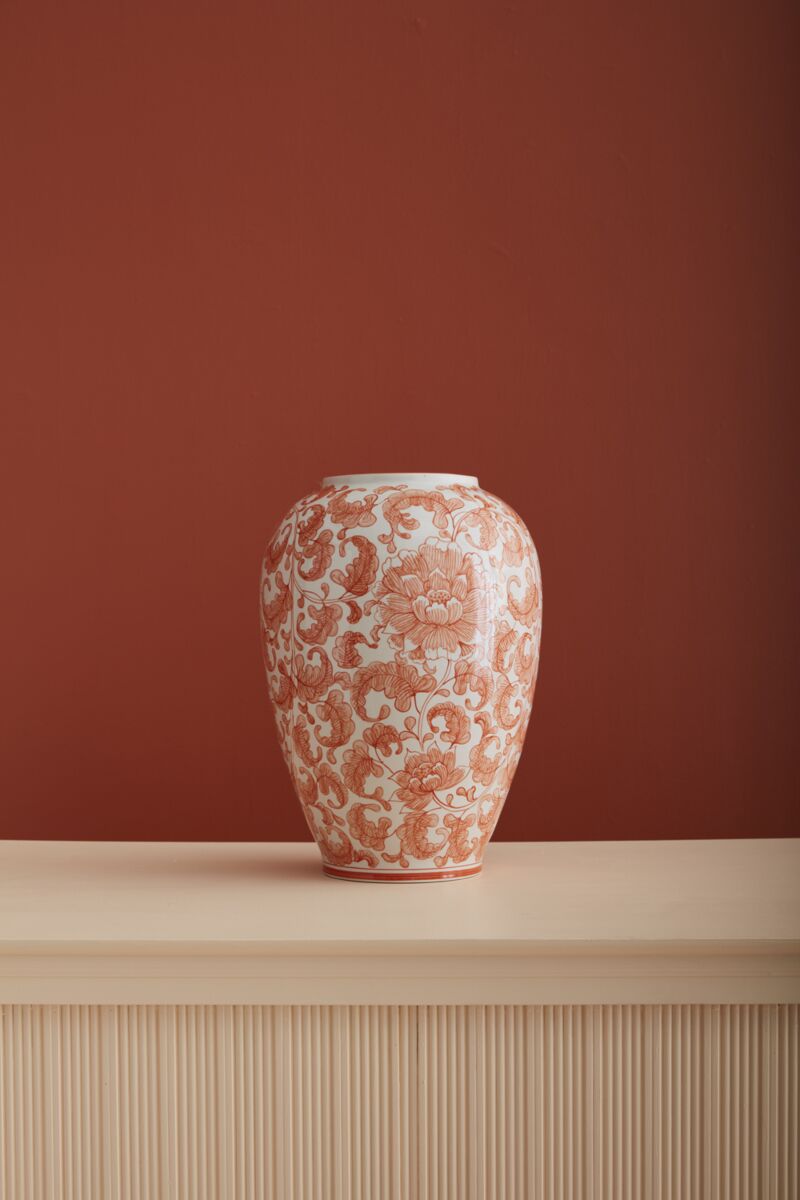 Design Shop Coral Coral Elodie Collection Vase, 13.25" X 18.5"