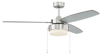 Craftmade - INT52BNK3 - 52" Ceiling Fan - Intrepid - Brushed Polished Nickel