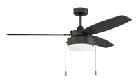 Craftmade - INT52ESP3 - 52" Ceiling Fan - Intrepid - Espresso