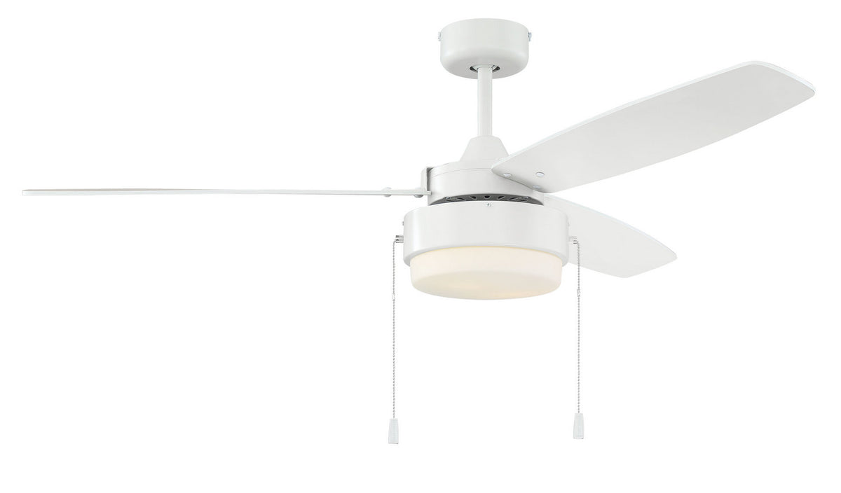 Craftmade - INT52W3 - 52" Ceiling Fan - Intrepid - White