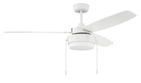 Craftmade - INT52W3 - 52" Ceiling Fan - Intrepid - White