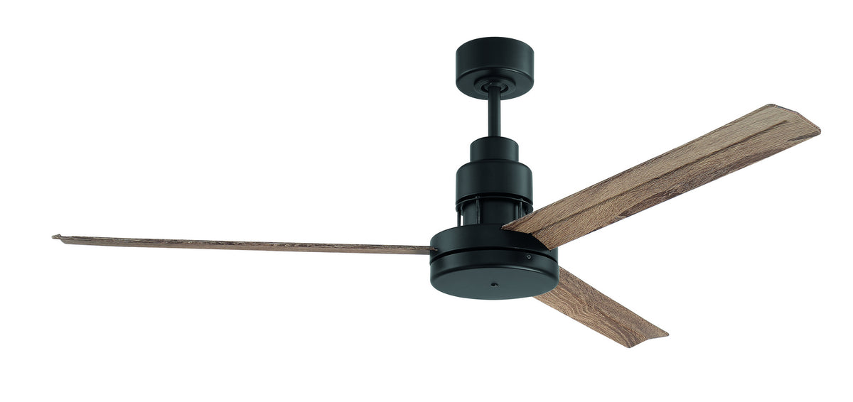 Craftmade - MND54FB3 - 54" Ceiling Fan - Mondo 54" Indoor/Outdoor - Flat Black