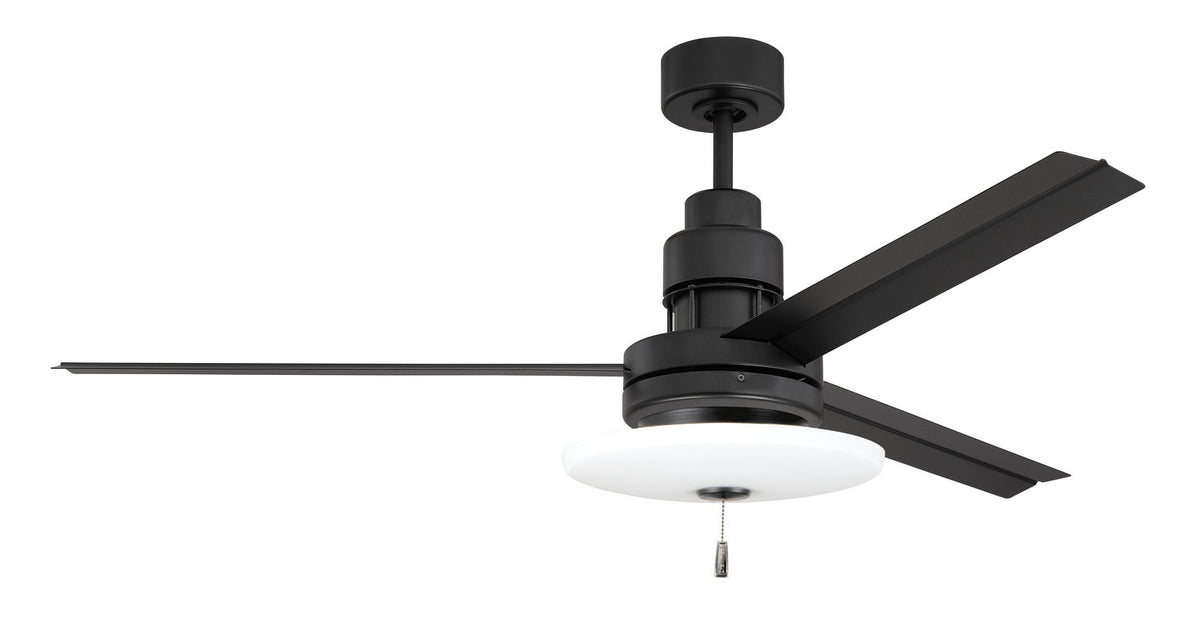 Craftmade - MND54FB3 - 54" Ceiling Fan - Mondo 54" Indoor/Outdoor - Flat Black