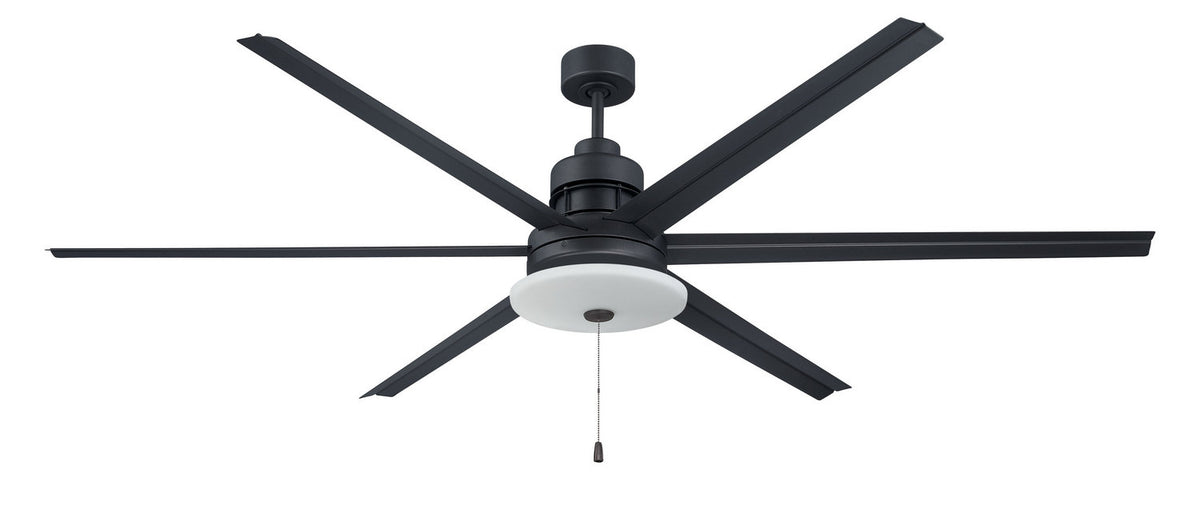 Craftmade - MND72FB6 - 72" Ceiling Fan - Mondo 72" Indoor/Outdoor - Flat Black