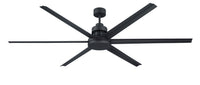 Craftmade - MND72FB6 - 72" Ceiling Fan - Mondo 72" Indoor/Outdoor - Flat Black