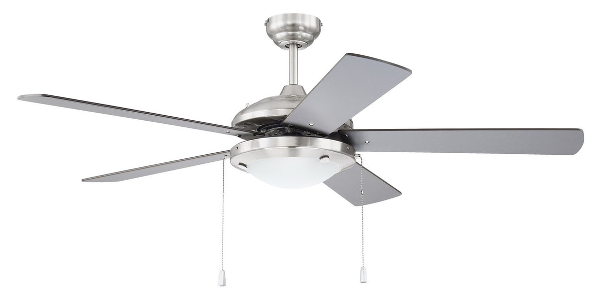 Craftmade - NIK52BNK5 - 52" Ceiling Fan - Nikia - Brushed Polished Nickel