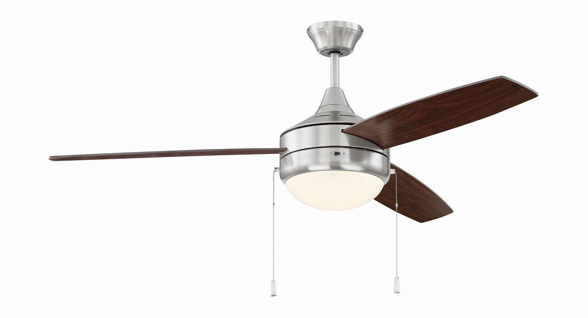 Craftmade - PHA52BNK3 - 52" Ceiling Fan - Phaze 3 - Brushed Polished Nickel
