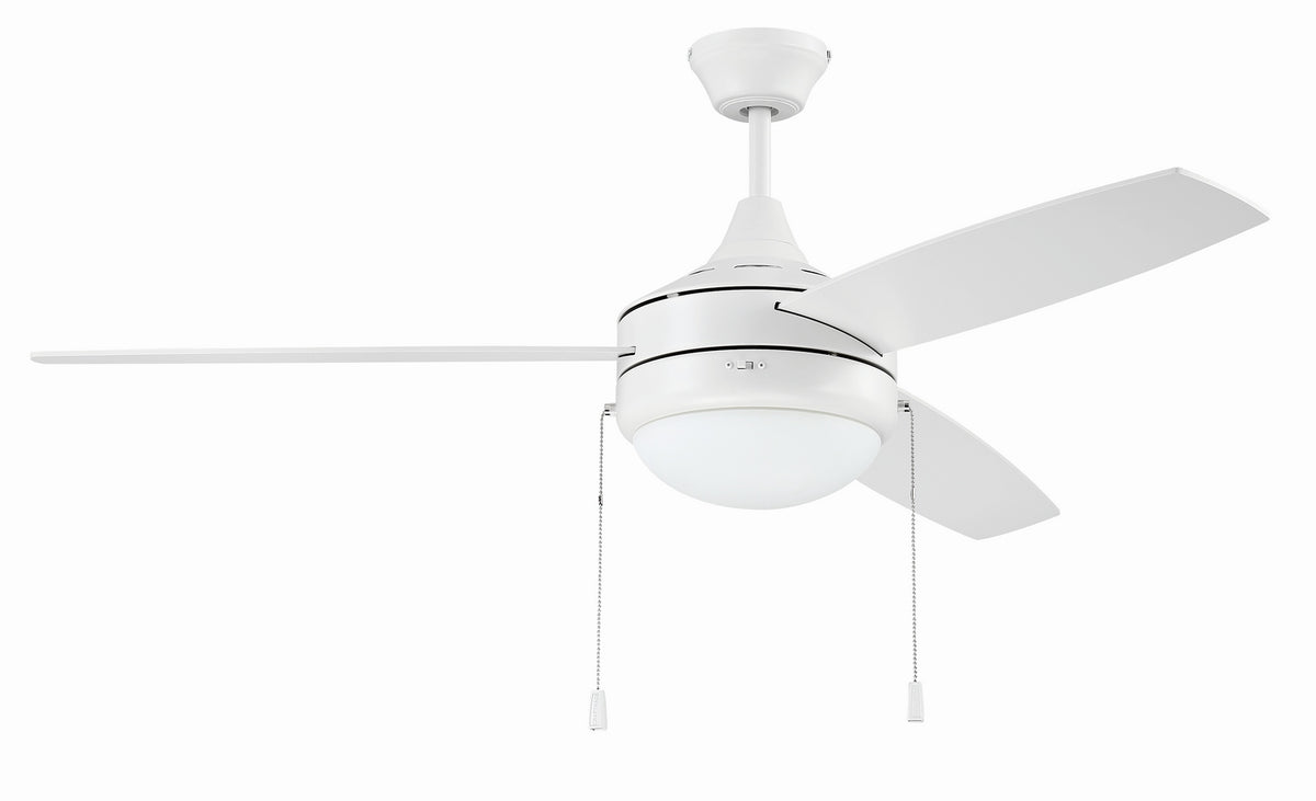 Craftmade - PHA52W3 - 52" Ceiling Fan - Phaze 3 - White