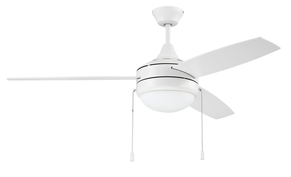 Craftmade - PHA52W3 - 52" Ceiling Fan - Phaze 3 - White