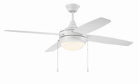 Craftmade - PHA52W4 - 52" Ceiling Fan - Phaze 4 - White