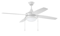 Craftmade - PHA52W4 - 52" Ceiling Fan - Phaze 4 - White