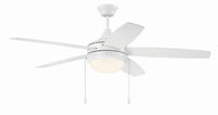 Craftmade - PHA52W5 - 52" Ceiling Fan - Phaze 5 - White