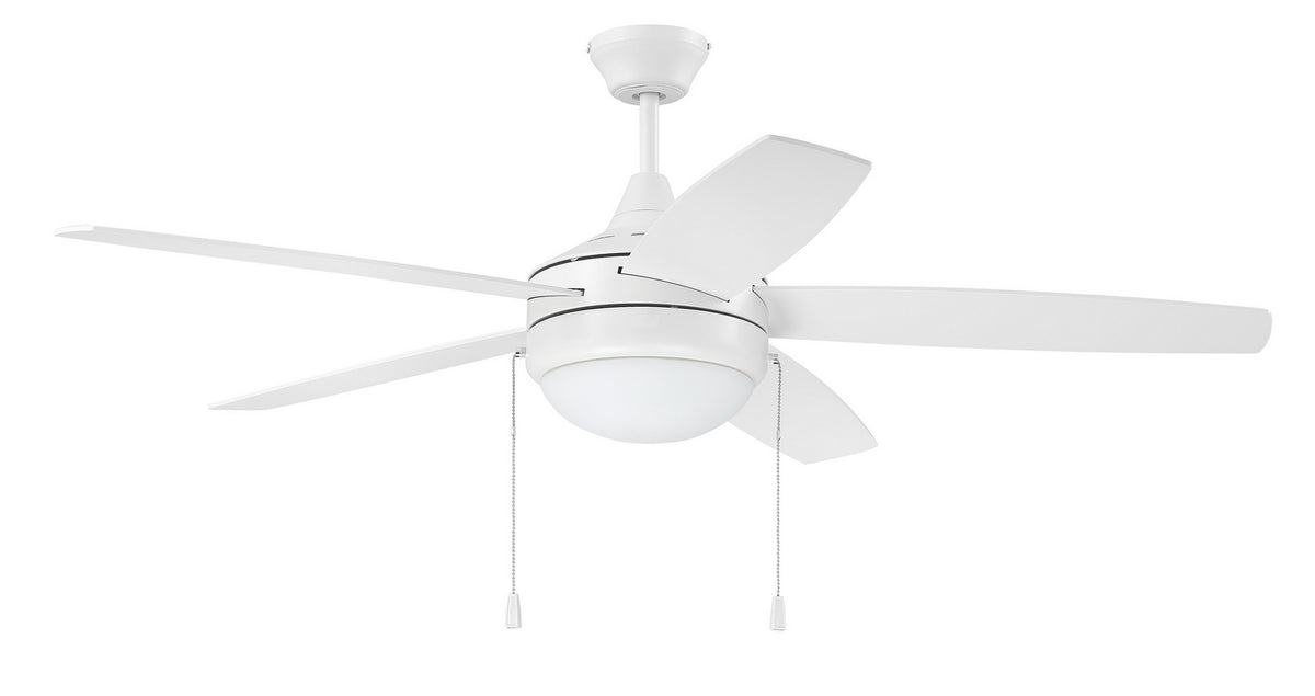 Craftmade - PHA52W5 - 52" Ceiling Fan - Phaze 5 - White