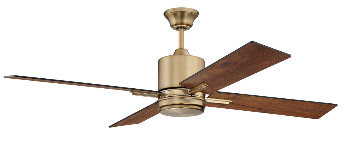 Craftmade - TEA52SB4 - 52" Ceiling Fan - Teana - Satin Brass