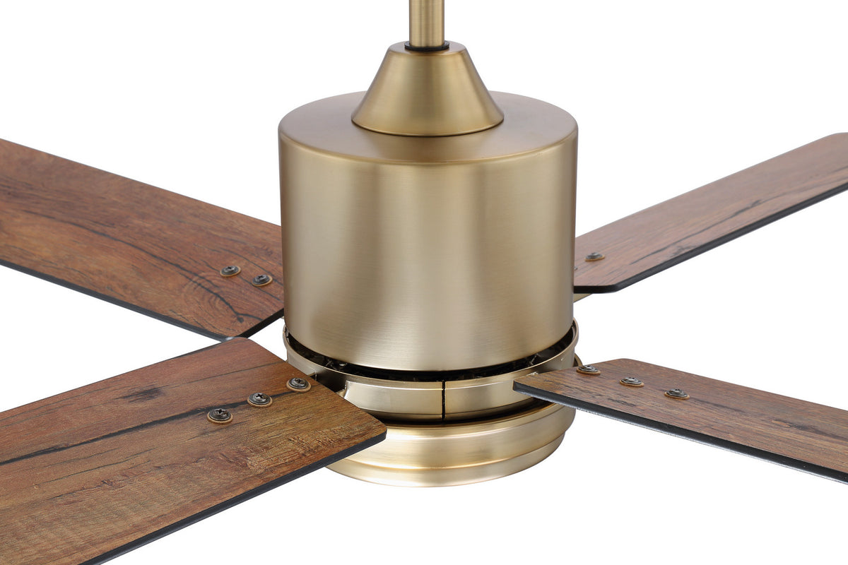 Craftmade - TEA52SB4 - 52" Ceiling Fan - Teana - Satin Brass