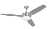 Craftmade - TG52BNK3-52BN - 52" Ceiling Fan - Targas 52" - Brushed Polished Nickel