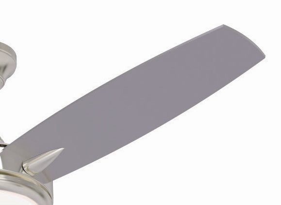 Craftmade - TG52BNK3-52BN - 52" Ceiling Fan - Targas 52" - Brushed Polished Nickel