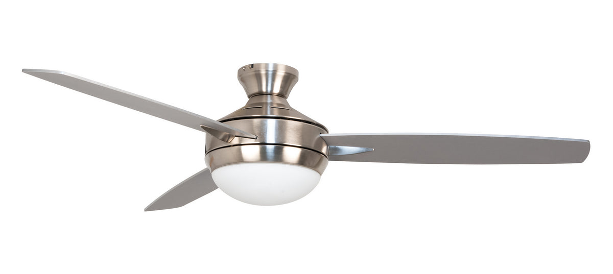 Craftmade - TG52BNK3-52BN - 52" Ceiling Fan - Targas 52" - Brushed Polished Nickel